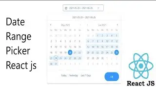 Date range picker in react js || React date range picker || Date Picker || rsuite