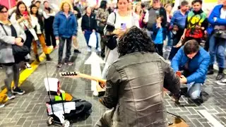 Guns N' Roses - Sweet Child O' Mine - street performance - Cover by Damian Salazar