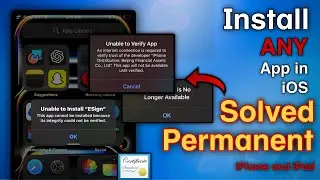 How to Sideload Apps on iOS | Unable to Verify Problem Permanent Solution