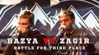 BAZYA vs ZAG1R - ASK BEATBOXER SHOWCASE BATTLE 2018 - BATTLE FOR THIRD PLACE