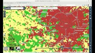 LandGIS in action --- web-mapping app to explore and download environmental data