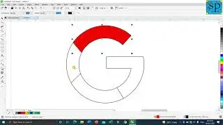 #005| How To Make Google Logo | Corel Draw | In Hindi