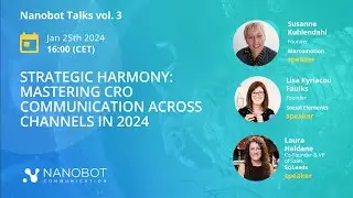 Nanobot Talks vol.3 Strategic Harmony: Mastering CRO Communication Across Channels in 2024