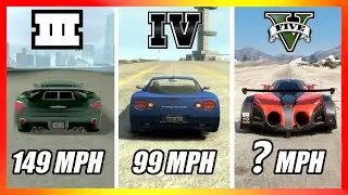 The FASTEST CAR in Every GTA Game! (GTA 3 → GTA 5)