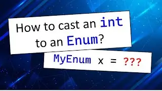 Cast an integer to an enum in C#