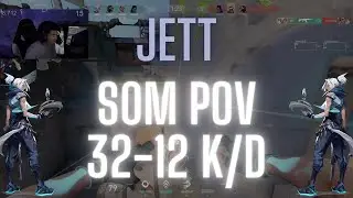 NRG s0m POV Jett on Breeze 33-12 K/D (VALORANT Pro POV)