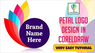 How to design a logo in CorelDraw: A beginner's guide | Petal Logo | #logo #coreldraw #tutorial