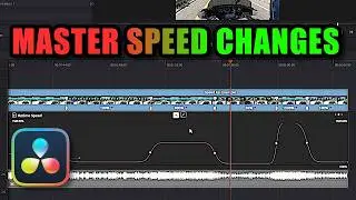 How to use Speed Changes, Freeze Frame, Retime Controls and Retime Curves in Davinci Resolve