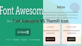 Font Awesome VS Themifi Icon Best Web Icon