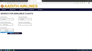 AIRLINE TICKET RESERVATION IN PHP | Source Code & Projects