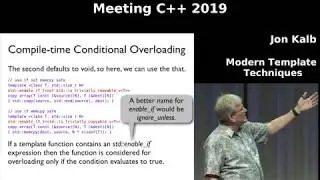 Modern Template Techniques - Jon Kalb - Meeting C++ 2019