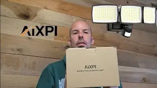 Aixpi Battery Powered Flood Light!