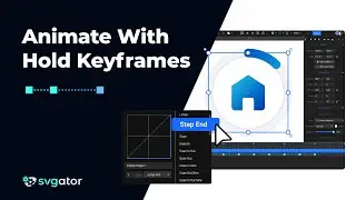 Animate with Hold Keyframes | SVGator