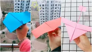 Gấp máy bay hay, đơn giản bay ảo diệu | Oriagmi (#118) making paper airplanes