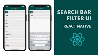 Search Bar Filter in React Native | Speed Code Tutorial #reactnative #javascript #programming