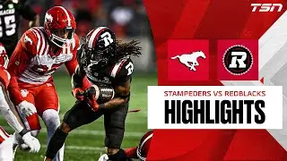 Calgary Stampeders vs. Ottawa Redblacks | CFL HIGHLIGHTS WEEK 8