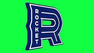 Laval Rocket Green Screen Logo Loop Chroma Animation