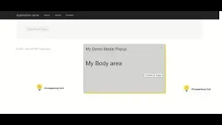 modal popup MVC/ Bootstrap modal popup in MVC  using jQuery with Shadow effects