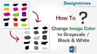 how to change color image in to black and white and Grayscale