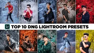 Lightroom Mobile Top 10 Dng Presets🔥|| Lightroom Mobile Free Dng Presets Download || Top 10 Presets