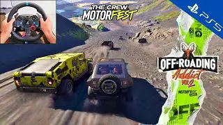 The Crew Motorfest:Off-Roading Addict Vol.2 | Hummer HX Concept | Logitech G29 PS5 Gameplay