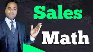 How much math calculation required in sales job | Sales Representative Training