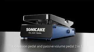 Sonicake FlipVol |  Full-size Passive Volume/Expression Combo Pedal