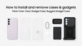 How To Attach Galaxy S23, S23+ & S23 Ultra Case & Gadgets | Samsung UK