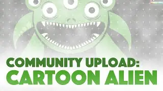 Cartoon Alien (Community Upload)