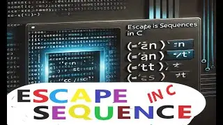 What & How to use Escape Sequence in C | C Programming Full Course Bangla | Only Coding Is Real