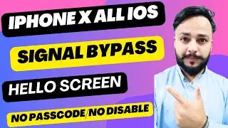 iPhone X iOS 16 Hello Screen Sim Bypass