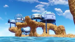 BUILDING AN UNDERWATER BASE ABOVE WATER? (Subnautica Gameplay)