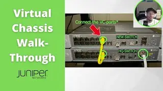 Turn Multiple Switches into ONE: Configure Virtual Chassis on Juniper