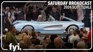 2024 SCOTTSDALE SUPER SATURDAY BROADCAST (Part 1) - Saturday, January 27 - BARRETT-JACKSON AUCTION