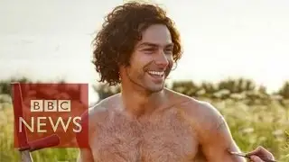 Poldark star Aidan Turner says he sexed up scything - BBC News