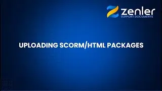 👉 Site - Media Library - Uploading SCORM & HTML Packages