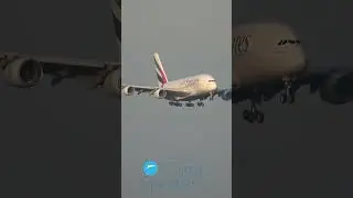 Airbus A380 LANDING