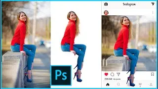 How to Make Creative Social Media Post in Adobe Photoshop for (facebook, Instagram, twitter....)