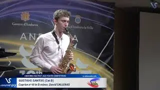 ANDORRA SAX FEST 2023: Gustavo Santos plays Caprice III, David SALLERAS