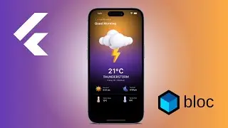 Weather App • FLUTTER - BLOC & API Tutorial for Beginners 🔥