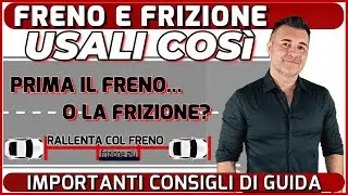 FRENO E FRIZIONE: ECCO COME VANNO USATI IN PREPARAZIONE AD UNA SVOLTA O AD UNA CURVA