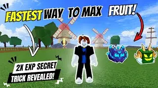 Blox Fruits FASTEST WAY TO MAX FRUIT! 🚀 | 2x EXP CODES TIPS & SECRET TRICKS REVEALED! ⚡ ROBLOX