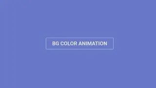 Pure CSS Background Color Change Animation