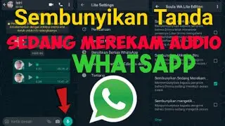 Cara Sembunyikan Tanda Sedang Merekam Audio Di Whatsapp