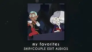 ship/couple edit audios