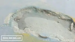Pool plaster Blister Repair and Re-Paint!