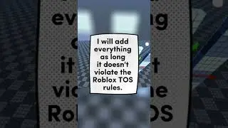 Your comment is going to make a Roblox game! 