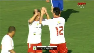 Gol de Falcão, Amigos do Cafu 9 x 6 Amigos do Fred - Jogo do Bem 2017