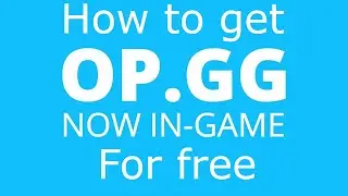 (ENG) HOW TO DOWNLOAD OVERWOLF OP.GG?