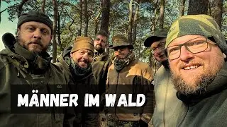 Die erste Nacht im Wald seit 8 Wochen  - Draussen mit den Jungs & einer Wärmebildkamera